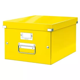 Doboz, A4 méret, LEITZ Click&Store, sárga (E60440016)