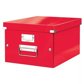 Doboz, A4 méret, LEITZ Click&Store, piros (E60440026)