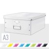 Doboz, A3 méret, LEITZ Click&Store, fehér (E60450001)