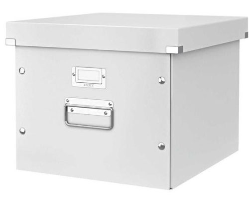 Irattároló doboz, függőmappának, LEITZ Click&Store, fehér (E60460001)