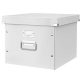 Irattároló doboz, függőmappának, LEITZ Click&Store, fehér (E60460001)