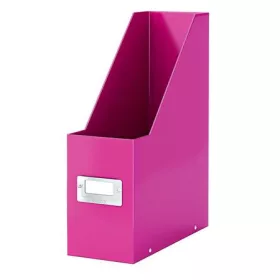   Iratpapucs, PP/karton, 95 mm, LEITZ Click&Store, rózsaszín (E60470023)