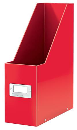 Iratpapucs, PP/karton, 95 mm, LEITZ Click&Store, piros (E60470026)