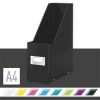 Iratpapucs, PP/karton, 95 mm, LEITZ Click&Store, fekete (E60470095)