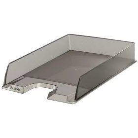   Irattálca, műanyag, ESSELTE Europost, füstszínű (E623604)
