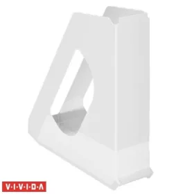   Iratpapucs, műanyag, 68 mm, ESSELTE Europost, Vivida fehér (E623702)