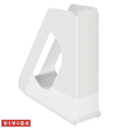Iratpapucs, műanyag, 68 mm, ESSELTE Europost, Vivida fehér (E623702)