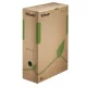 Archiválódoboz, A4, 100 mm, újrahasznosított karton, ESSELTE Eco, barna (E623917)