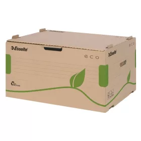   Archiválókonténer, újrahasznosított karton, előre nyíló, ESSELTE Eco, barna (E623919)
