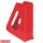 Iratpapucs, műanyag, 68 mm, ESSELTE Europost, Vivida piros (E623935)