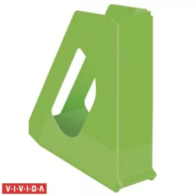   Iratpapucs, műanyag, 68 mm, ESSELTE Europost, Vivida zöld (E623938)