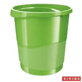   Papírkosár, 14 liter, ESSELTE Europost, Vivida zöld (E623950)