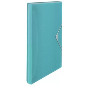   Harmonikamappa, A4, PP, 6 rekeszes, ESSELTE Colour'Breeze, kék (E626252)