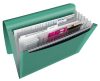 Harmonikamappa, A4, PP, 6 rekeszes, ESSELTE Colour'Breeze, zöld (E626253)