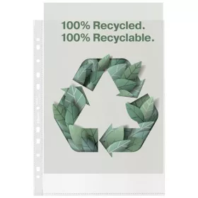   Genotherm, lefűzhető, A4, 70 mikron, narancsos felület, ESSELTE Recycled (E627493)