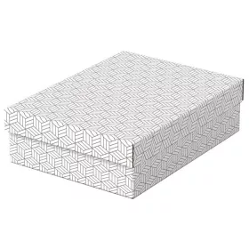 Tároló- és ajándékdoboz, ESSELTE Home, fehér (E628284)