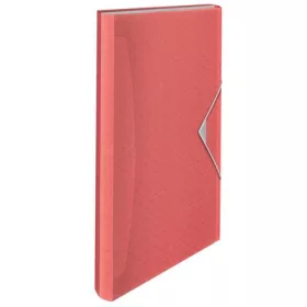   Harmonikamappa, A4, PP, 6 rekeszes, ESSELTE Colour'Breeze, korall (E628447)