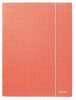 Gumis mappa, karton, A4, ESSELTE Colour'Breeze, korall (E628494)