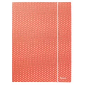  Gumis mappa, karton, A4, ESSELTE Colour'Breeze, korall (E628494)
