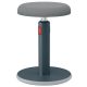 Ülő/álló szék, ergonomikus, LEITZ Ergo Cosy Active, bársonyszürke (E65180089)