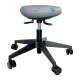 Munkaszék, görgős, ergonomikus, LEITZ Ergo Comfort Active, világosszürke (E65770095)