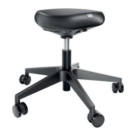   Munkaszék, görgős, ergonomikus, LEITZ Ergo Comfort, sötétszürke (E65780095)