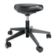 Munkaszék, görgős, ergonomikus, LEITZ Ergo Comfort, sötétszürke (E65780095)