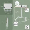 Ülő/álló laptop asztal, LEITZ Ergo (E65880001)