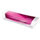 Laminálógép, A4, 80-125 mikron, LEITZ iLam Home Office, rózsaszín (E73680023)
