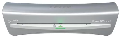 Laminálógép, A4, 75-125 mikron, LEITZ iLam Home Office, szürke (E73680089)