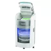 Iratmegsemmisítő, mikrokonfetti, 300 lap, LEITZ IQ OptiMax Autofeed Office 300 P5 (E80410000)