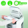 Iratmegsemmisítő, konfetti, 300 lap, LEITZ IQ OptiMax Autofeed Office 300 P4 (E80420000)