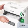 Iratmegsemmisítő, konfetti, 6 lap, LEITZ IQ Protect 6X (E80900000)