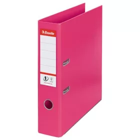   Iratrendező, 75 mm, A4, PP, élvédő sínnel, ESSELTE Standard, ciklámen (E811313)
