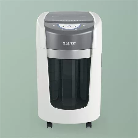 Iratmegsemmisítő, mikrokonfetti, 6 lap, LEITZ IQ OptiMax Home Office 225 P5 (E83580000)