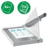 Vágógép, karos, A4+, 15 lap, LEITZ Precision Office A4+ (E90210000)