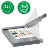 Vágógép, karos, A4+, 25 lap, LEITZ Precision Office Pro A4+ (E90230000)