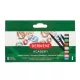 Filctoll készlet, DERWENT, Academy, 8 különböző metál szín (E98212)
