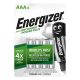 Tölthető elem, AAA mikro, 4x700 mAh, ENERGIZER Power Plus (EA639483)