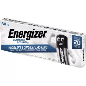   Elem, AA ceruza, 10 db, lítium, ENERGIZER Ultimate Lithium (EEAA10L)
