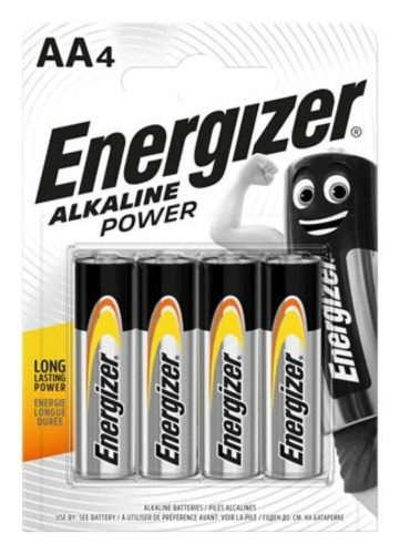 Elem, AA ceruza, 4 db, ENERGIZER Alkaline Power (EEAA4AP)