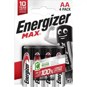 Elem, AA ceruza, 4 db, ENERGIZER Max (EEAA4MA)