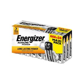 Elem, AAA mikro, 24 db, ENERGIZER Alkaline Power (EEAAA24AP)