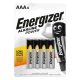 Elem, AAA mikro, 4 db, ENERGIZER Alkaline Power (EEAAA4AP)