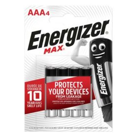 Elem, AAA mikro, 4 db, ENERGIZER Max (EEAAA4MA)