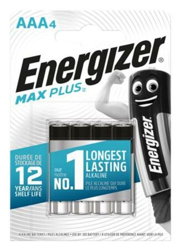 Elem, AAA mikro, 4db, ENERGIZER Max Plus (EEAAA4MP)