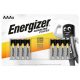 Elem, AAA mikro, 8 db, ENERGIZER Alkaline Power (EEAAA8AP)