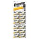 Elem, AAA mikro, 12 db, egyesével téphető, ENERGIZER Alkaline Power Kartella (EEAAAK12)