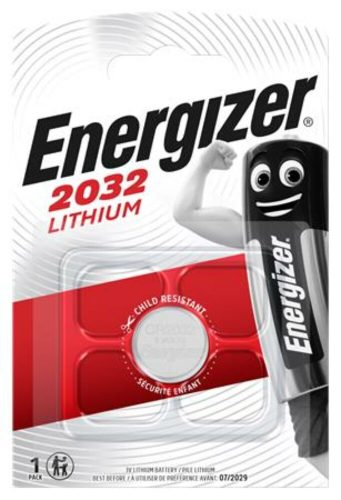 Gombelem, CR2032, 1 db, ENERGIZER (EECR2032)