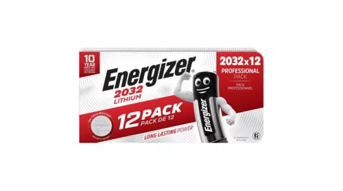 Gombelem, CR2032, 12 db, ENERGIZER (EECR2032B12)